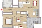 Erdgeschoßwohnung Leonberg - 4 Zimmer, 105 m&sup2;, 1.892&euro; | Angebot:23644758