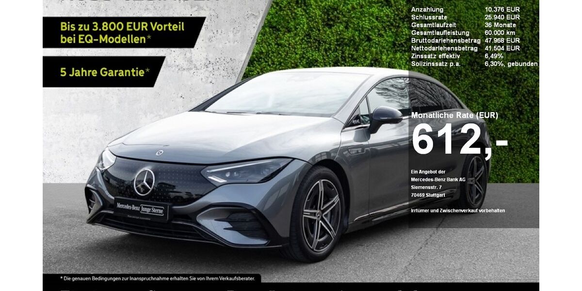 Mercedes-Benz EQE 10.800 km 51.880 &euro; Esslingen 73730