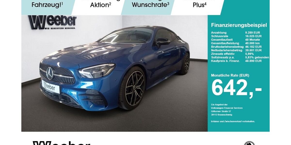 Mercedes-Benz E 300 34.099 km 48.490 &euro; Leonberg 71229