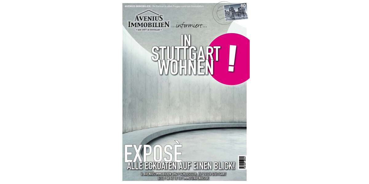 Etagenwohnung Stuttgart Vaihingen - 3 Zimmer, 66 m&sup2;, 950&euro; | Angebot:27460500