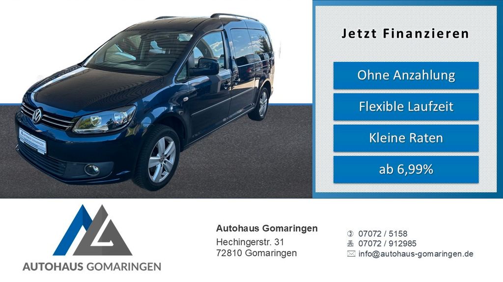 VW Caddy Maxi 113.000 km 13.999 &euro; Gomaringen 72810