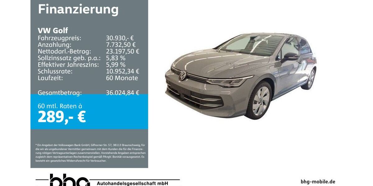 VW Golf 13.498 km 30.930 &euro; Reutlingen 72770