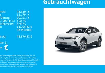 VW ID.4 4.867 km 43.430 &euro; Stuttgart-Wangen 70188
