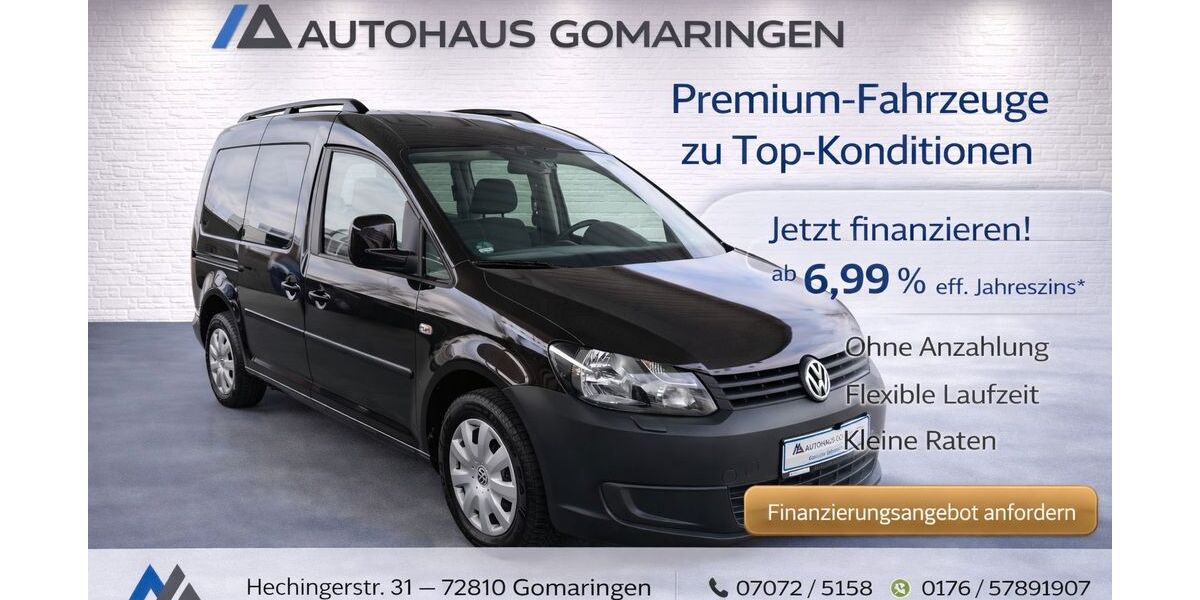 VW Caddy 93.000 km 12.999 &euro; Gomaringen 72810