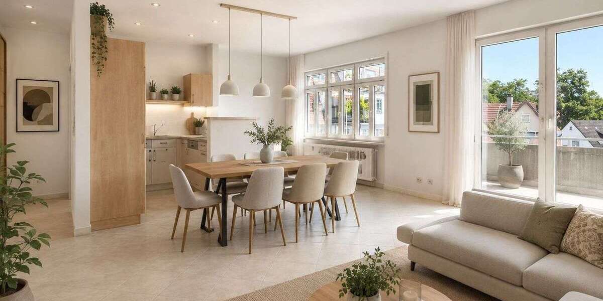 Etagenwohnung Esslingen a. N. - 2 Zimmer, 76 m&sup2;, 985&euro; | Angebot:26940807