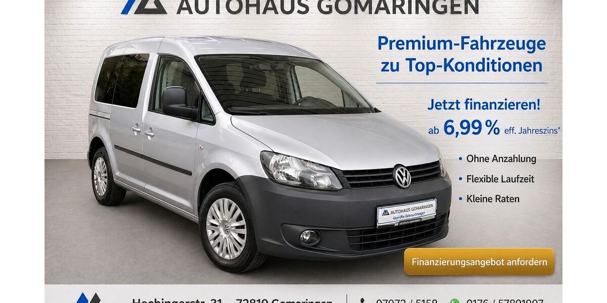 VW Caddy 68.000 km 15.999 &euro; Gomaringen 72810