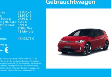 VW ID.3 12.160 km 37.930 &euro; Stuttgart-Wangen 70188
