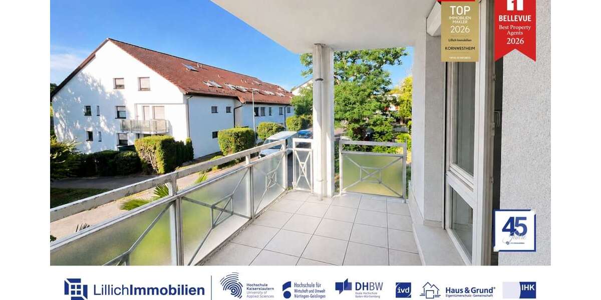 Etagenwohnung Kornwestheim - 3 Zimmer, 74 m&sup2;, 950&euro; | Angebot:27426043