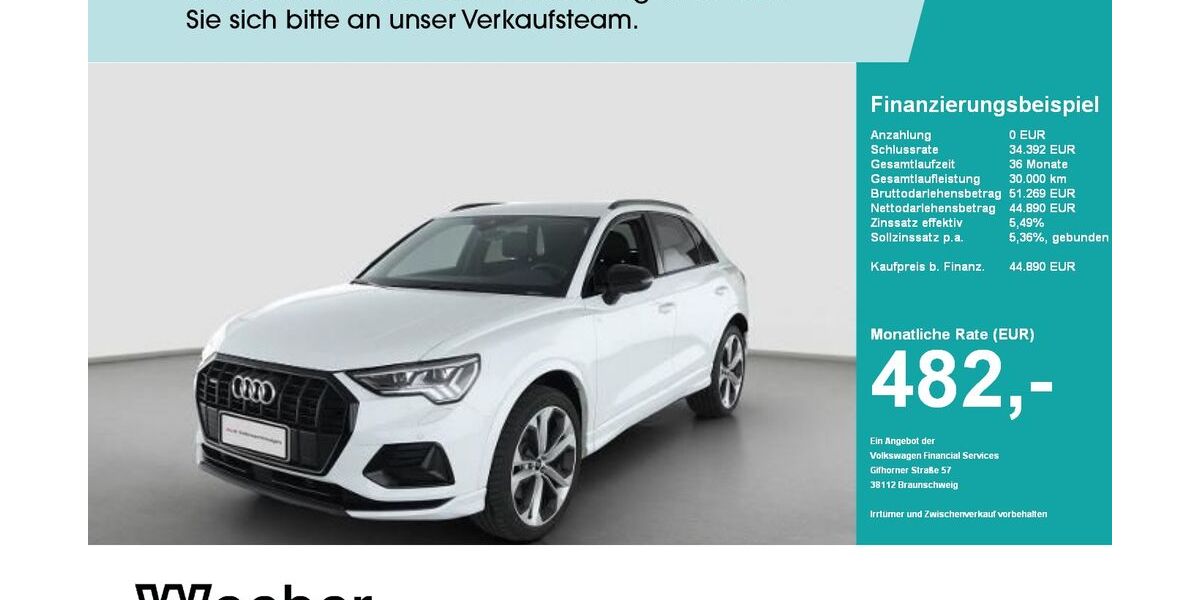 Audi Q3 8.899 km 44.580 &euro; Herrenberg 71083