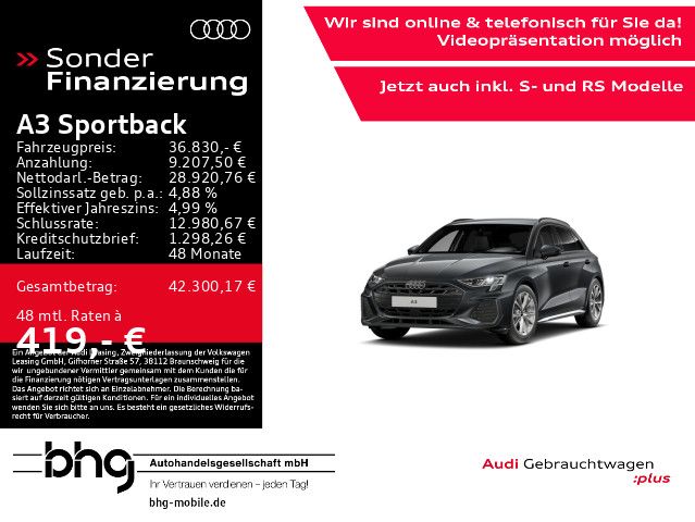Audi A3 9.157 km 34.530 &euro; Reutlingen 72760