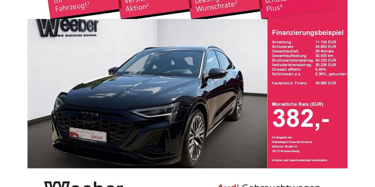 Audi Q8 e-tron 81.415 km 45.550 &euro; Herrenberg 71083